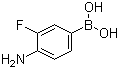 4-Amino-3-fluorophenylboronic acid molecular structure (CAS 494752-42-0)