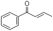 结构式 CAS# 495-41-0, 1-苯基-2-丁烯-1-酮