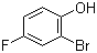 2-Bromo-4-fluorophenol molecular structure (CAS 496-69-5)