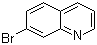 structure of CAS# 4965-36-0, 7-Bromoquinoline