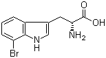7-Bromo-D-tryptophan molecular structure (CAS 496929-99-8)