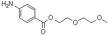4-[[2-(2-Methoxyethoxy)ethoxy]carbonyl]aniline molecular structure (CAS 49744-35-6)