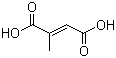 structure of CAS# 498-24-8, Mesaconic acid;(E)-2-Methyl-2-butenedioic acid; trans-Methylbutenedioic acid