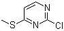structure of CAS# 49844-93-1, 2-Chloro-4-(methylthio)pyrimidine;2-Chloro-4-methylsulfanylpyrimidine