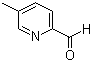 5-Methylpyridine-2-carboxaldehyde molecular structure (CAS 4985-92-6)
