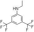 structure of CAS# 49850-16-0, 3,5-Bis(trifluoromethyl)-N-ethylaniline