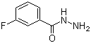 structure of CAS# 499-55-8, 3-Fluorobenzoic hydrazide;3-Fluorobenzhydrazide