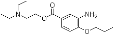 丙美卡因分子结构 (CAS 499-67-2)