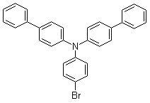 结构式 CAS# 499128-71-1, N-(4-溴苯基)-N,N-双(1,1'-联苯-4-基)胺