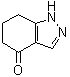 结构式 CAS# 499206-33-6, 1,5,6,7-四氢-4H-吲唑-4-酮