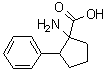 1-Amino-2-phenylcyclopentanecarboxylic acid molecular structure (CAS 5007-32-9)
