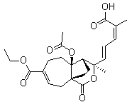 Demethoxydeacetoxypseudolaric acid  B molecular structure (CAS 500736-17-4)