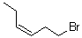结构式 CAS# 5009-31-4, (Z)-1-溴-3-己烯