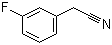 3-氟苯乙腈分子结构 (CAS 501-00-8)
