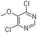 结构式 CAS# 5018-38-2, 4,6-二氯-5-甲氧基嘧啶