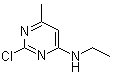 structure of CAS# 502141-81-3, 2-Chloro-N-ethyl-6-methyl-4-pyrimidinamine