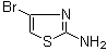 4-Bromo-2-thiazolamine molecular structure (CAS 502145-18-8)