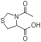 structure of CAS# 5025-82-1, Folcisteine;3-Acetylthiazolidine-4-carboxylic acid