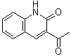 structure of CAS# 50290-20-5, 3-Acetyl-2(1H)-quinolinone
