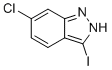 6-chloro-3-iodo-1H-indazole molecular structure (CAS 503045-59-8)