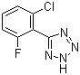 5-(2-Chloro-6-fluorophenyl)-2H-tetrazole molecular structure (CAS 503293-47-8)