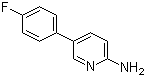 结构式 CAS# 503536-73-0, 5-(4-氟苯基)-2-氨基吡啶