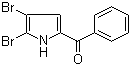 4,5-Dibromo-2-benzoylpyrrole molecular structure (CAS 50372-61-7)