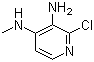 2-Chloro-N4-methylpyridine-3,4-diamine molecular structure (CAS 50432-67-2)