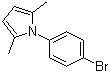 structure of CAS# 5044-24-6, 1-(4-Bromophenyl)-2,5-dimethyl-1H-pyrrole