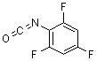 2,4,6-Trifluorophenyl isocyanate molecular structure (CAS 50528-80-8)