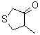 Dihydro-4-methyl-3(2H)-thiophenone molecular structure (CAS 50565-25-8)