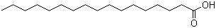 structure of CAS# 506-12-7, Heptadecanoic acid;Margaric acid; Margarinic acid; NSC 3743; n-Heptadecanoic acid; n-Heptadecoic acid; n-Heptadecylic acid