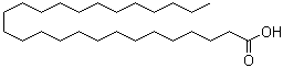 结构式 CAS# 506-46-7, 二十六烷酸; 蜡酸