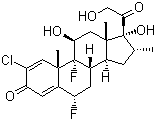 Halometasone molecular structure (CAS 50629-82-8)
