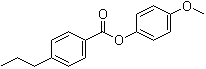 结构式 CAS# 50649-61-1, 4-丙基苯甲酸 4-甲氧基苯基酯
