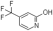 结构式 CAS# 50650-59-4, 2-羟基-4-(三氟甲基)吡啶