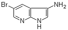 structure of CAS# 507462-51-3, 5-Bromo-1H-pyrrolo[2,3-b]pyridin-3-amine;3-Amino-5-bromo-1H-pyrrolo[2,3-b]pyridine