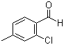 结构式 CAS# 50817-80-6, 2-氯-4-甲基苯甲醛