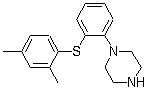 结构式 CAS# 508233-74-7, 沃替西汀