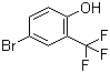 4-Bromo-2-(trifluoromethyl)phenol molecular structure (CAS 50824-04-9)