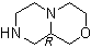 结构式 CAS# 508241-14-3, (9aR)-八氢吡嗪并[2,1-c][1,4]恶嗪