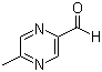 5-Methyl-2-pyrazinecarboxaldehyde molecular structure (CAS 50866-30-3)