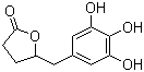 Dihydro-5-[(3,4,5-trihydroxyphenyl)methyl]-2(3H)-furanone molecular structure (CAS 509078-28-8)