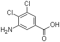 3-Amino-4,5-dichlorobenzoic acid molecular structure (CAS 50917-30-1)