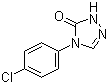 4-(4-Chlorophenyl)-1H-1,2,4-triazol-5(4H)-one molecular structure (CAS 5097-86-9)