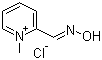 结构式 CAS# 51-15-0, 2-吡啶醛肟甲氯