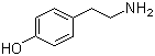 结构式 CAS# 51-67-2, 4-羟基苯乙胺; 酪胺