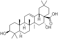 结构式 CAS# 510-30-5, 刺囊酸