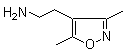 结构式 CAS# 510717-69-8, 2-(3,5-二甲基异噁唑-4-基)乙胺