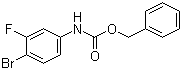 structure of CAS# 510729-01-8, (4-Bromo-3-fluorophenyl)carbamic acid benzyl ester